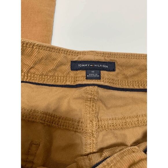 Tommy Hilfiger Women's Corduroy Skinny Cotton Stretch Pants Brown Size 10 - Picture 6 of 6
